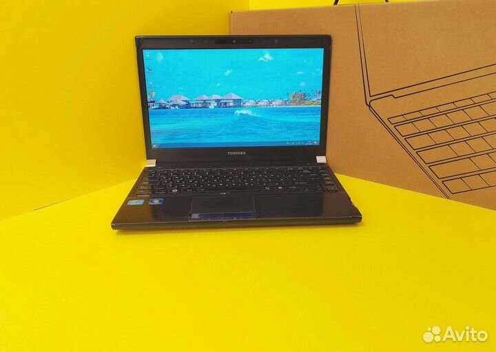 Для учебы работы toshiba Ноутбук i3 Обмен