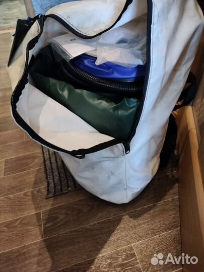 Надувная лодка пвх одноместная