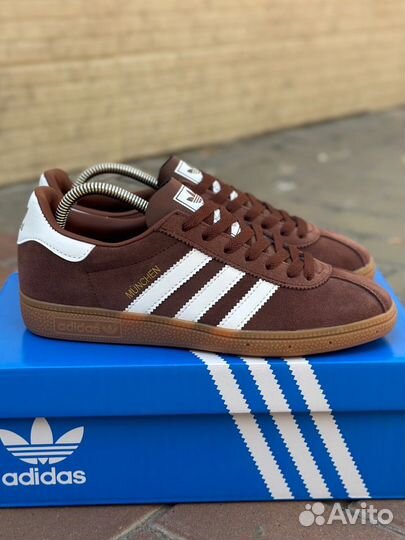 Кроссовки Adidas Munchen Spezial Brown