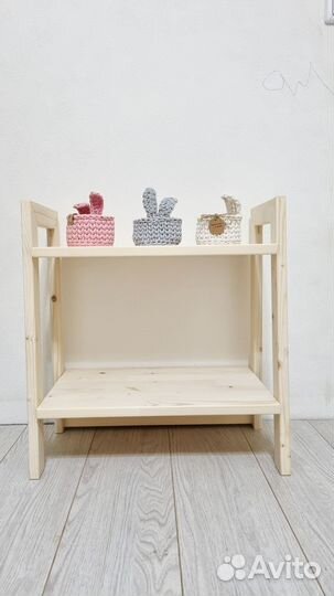 Детский стеллаж маленький / тумбочка детская