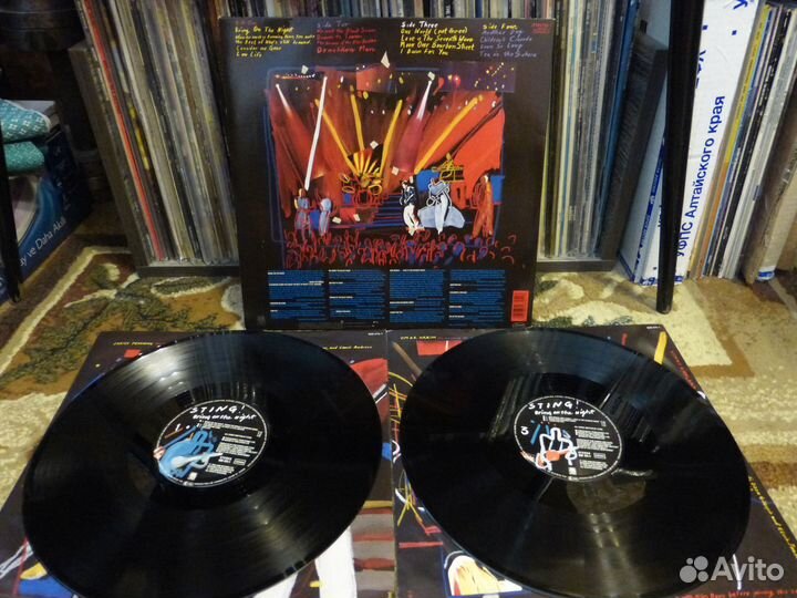 Sting - Bring ON THE night 1986 Germany 2LP