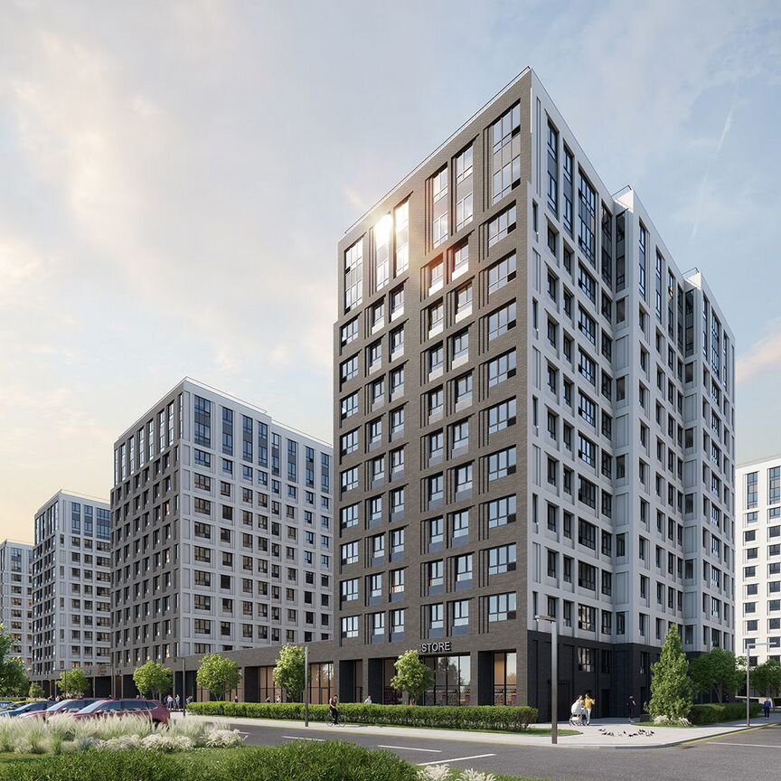 2-к. квартира, 76,6 м², 12/13 эт.