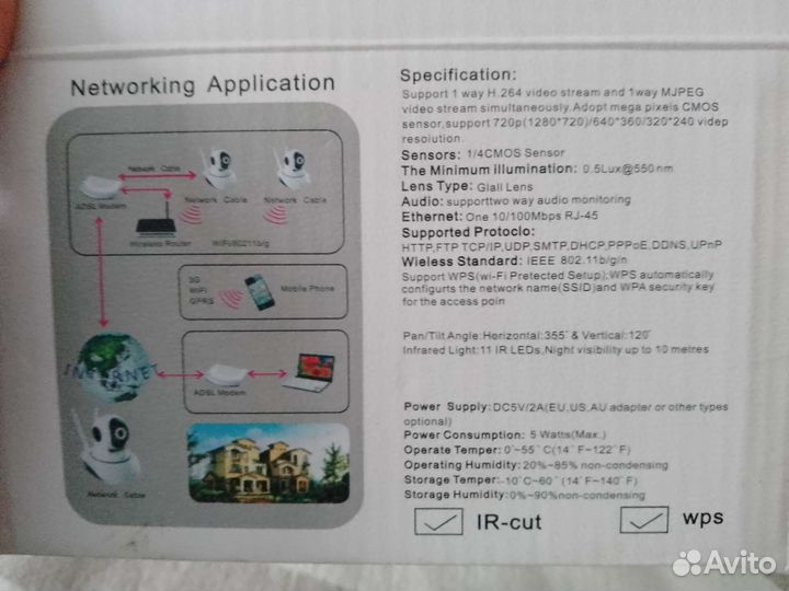 Камера видеонаблюдения