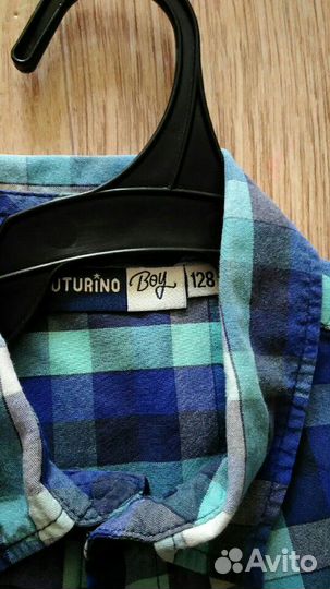 Джинсовка и Рубашки р.128