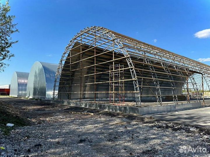 Быстровозводимый Ангар