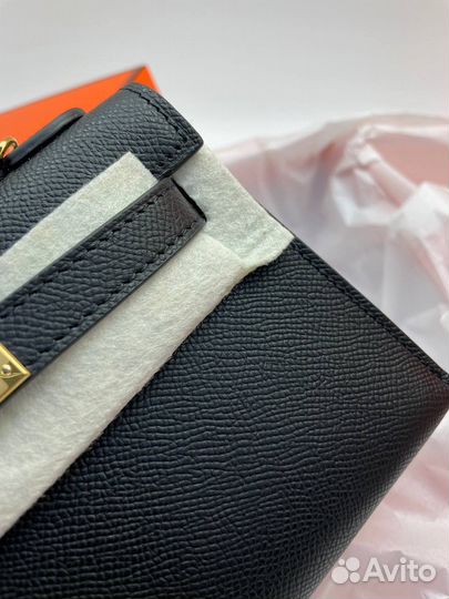 Сумка женская Hermes Kelly Mini черного цвета