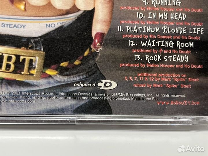 CD No Doubt rock steady