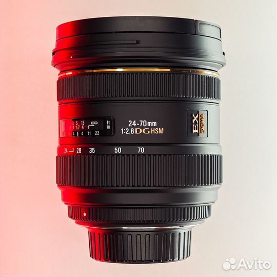 Объектив Sigma 24-70mm f/2.8 Nikon F IF EX DG HSM
