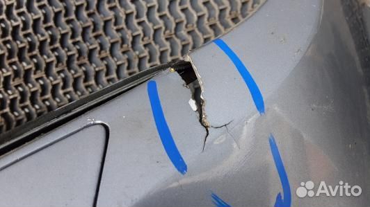 Бампер передний opel astra H (GML18G501)