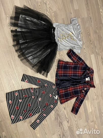 Вещи пакетом на девочку 128