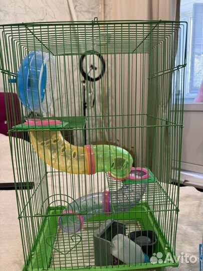 Клетка для хомяка для грызунов