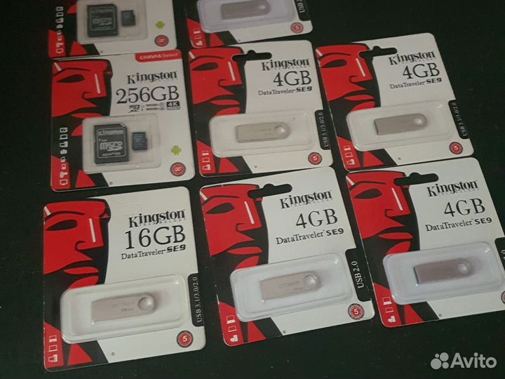 Флешки micro sd и usb 256 gb