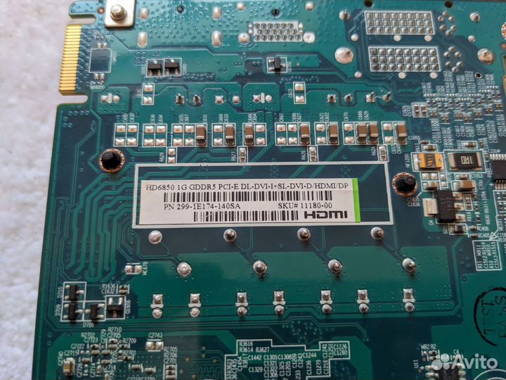 Видеокарта l Radeon HD6850 1Gb