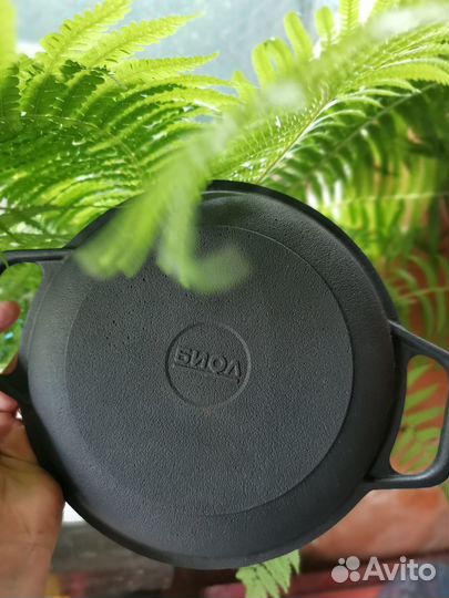 Казан литой чугун 3л