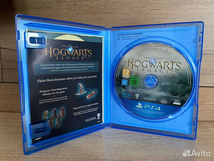 Hogwarts legacy ps4 диск