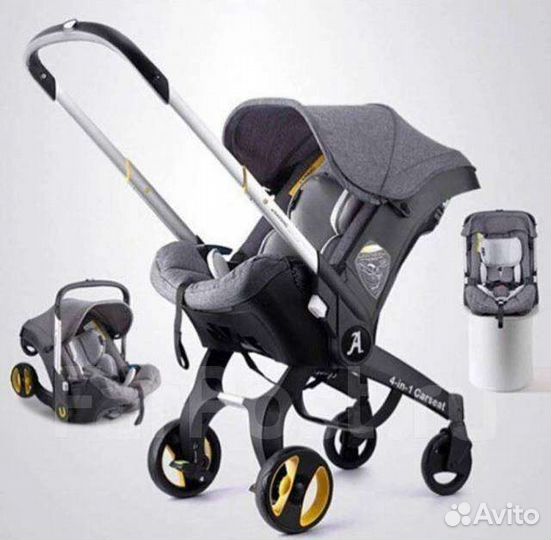Коляска автолюлька foo foo