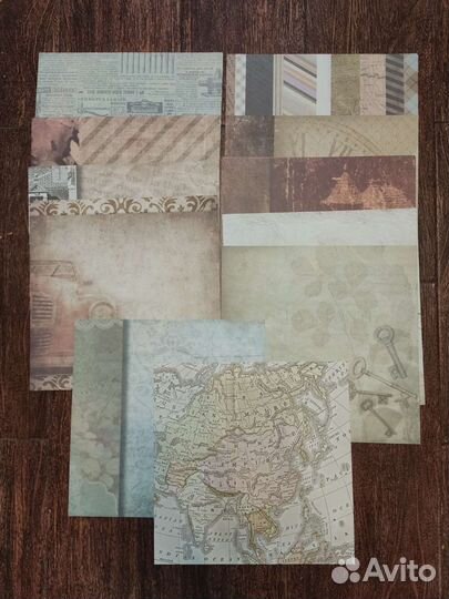 Бумага для скрапбукинга Mr. Painter Путешествия