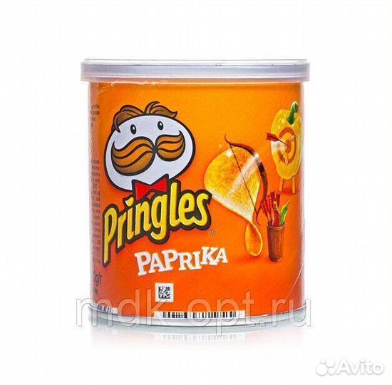 Чипсы Pringles Паприка 40 г