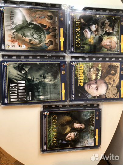 Коллекция фильмов Тарковского DVD (5 дисков)