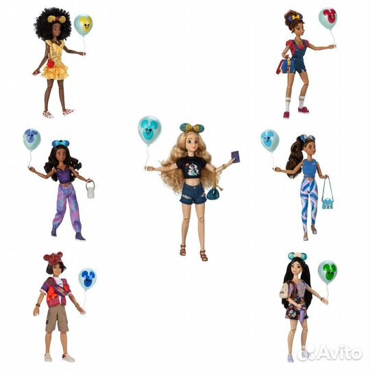 Куклы Disney/Ily/Алиса/Золушка/Ариель и др