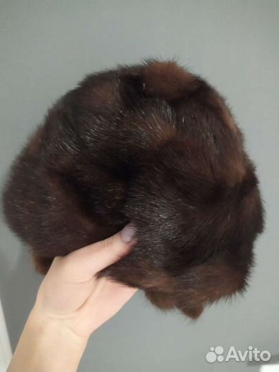 Шапка норковая женская