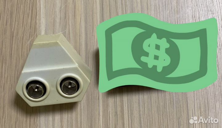 Переходник scart rca / Антенный раздвоитель