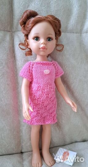 Вязаная одежда для куклы Паола рейна