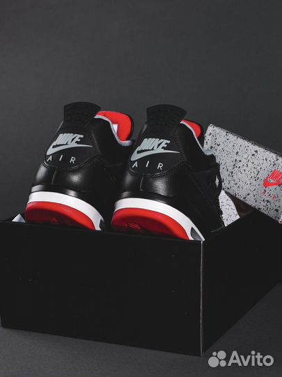 Кроссовки Nike Air Jordan 4 Retro Bred Reimagined