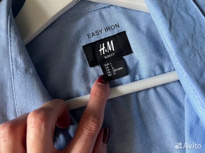 Рубашка мужская H&M размер L