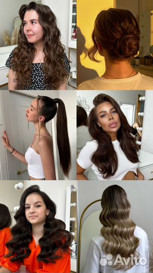 Макияж и прическа