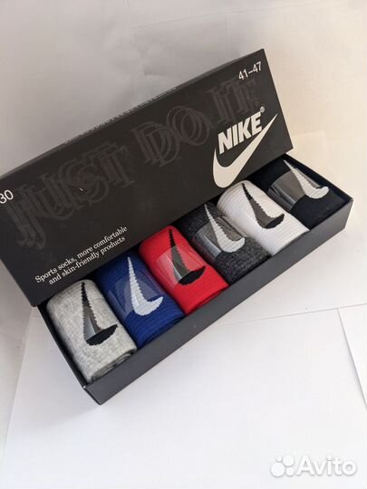 Носки nike в коробке (6 пар)