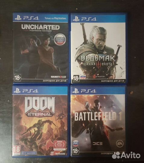 Игры для приставок ps4