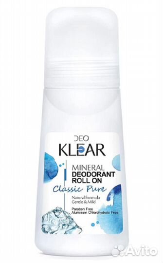 Дезодорант роликовый Классический Deoklear 65 мл