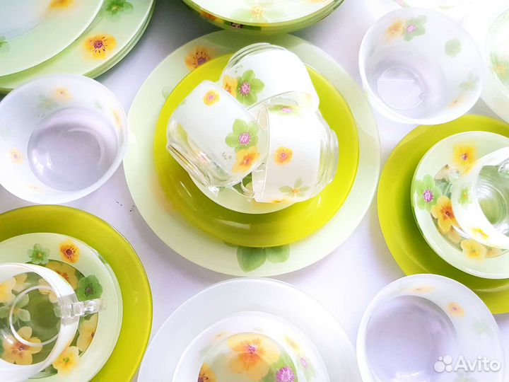 Набор столовой посуды luminarc бу