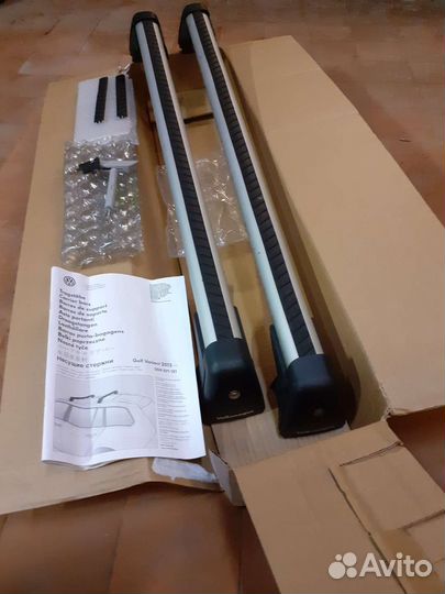 Рейлинги volkswagen golf