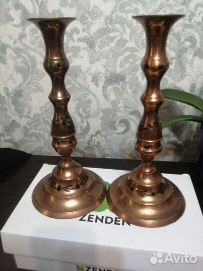 Ваза и подсвечники индия