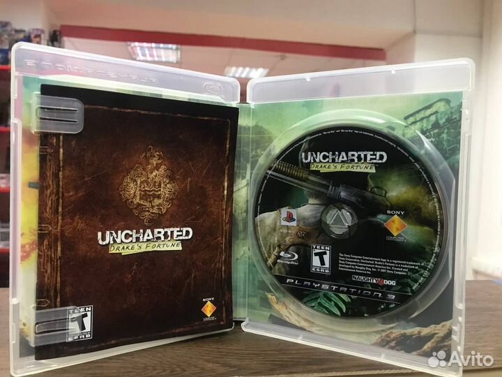 Диск PS3 Uncharted Drake's Fortune Доставка