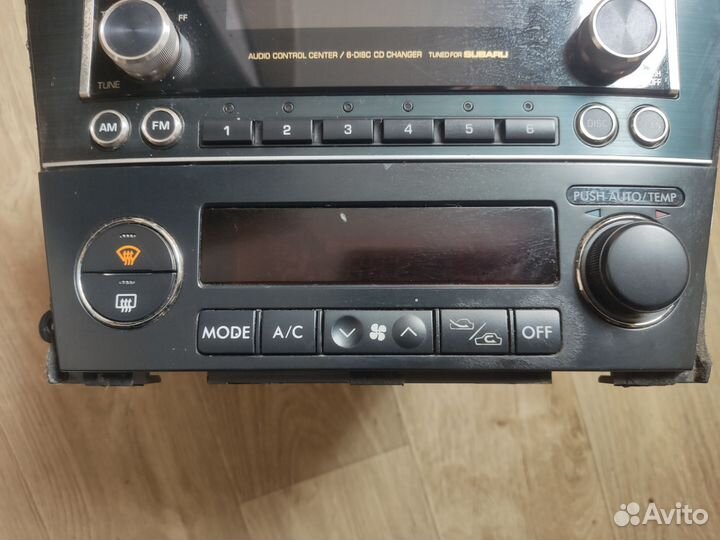 Магнитола McIntosh Subaru Impreza BL5