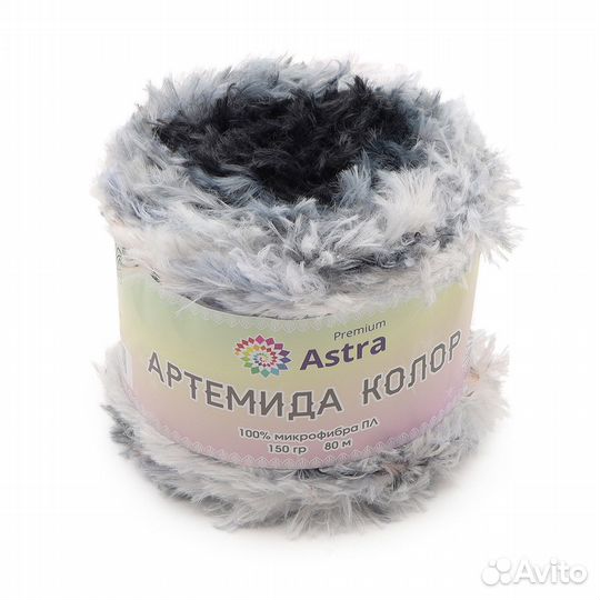 03 серо-голубой секционный Пряжа Astra Premium 'Ар