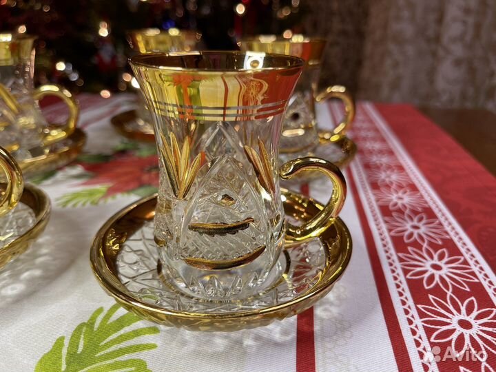 Чайный сервиз армуды на 5 персон