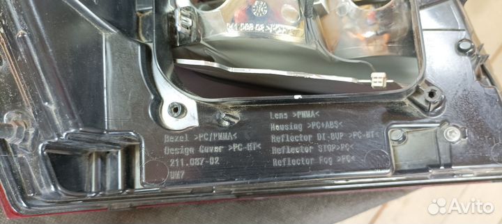 Задний правый фонарь led Skoda Octavia A7 FL 2019