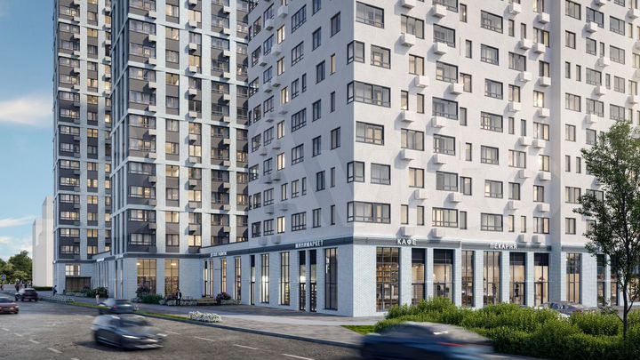 Квартира-студия, 21,4 м², 12/18 эт.