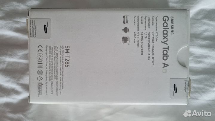 Планшет samsung galaxy tab a6