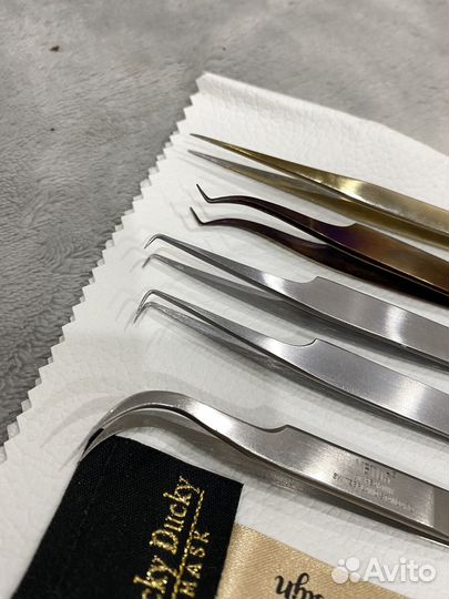 Пинцет для наращивания ресниц