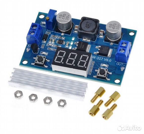 Arduino UNO, DC DC, W1209 мини-термостат