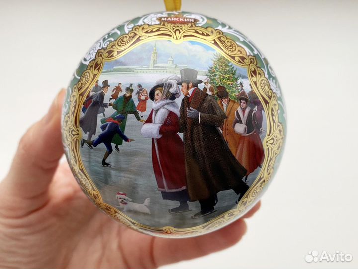 Шар новогодний майский чай