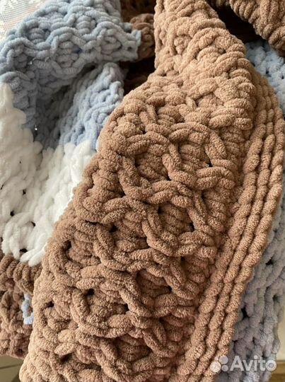 Плед детский плюшевый