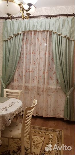 Комплект шторы и тюль