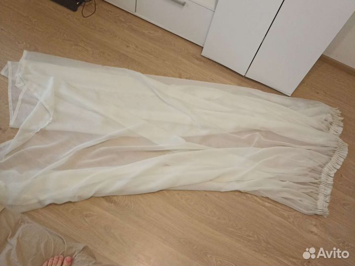 Тюль занавеска 200*400 см драпировка штора