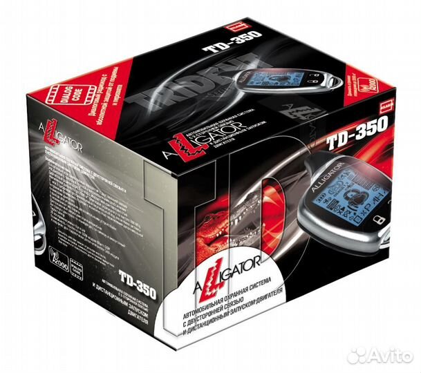 Сигнализация с запуском Alligator TD-350